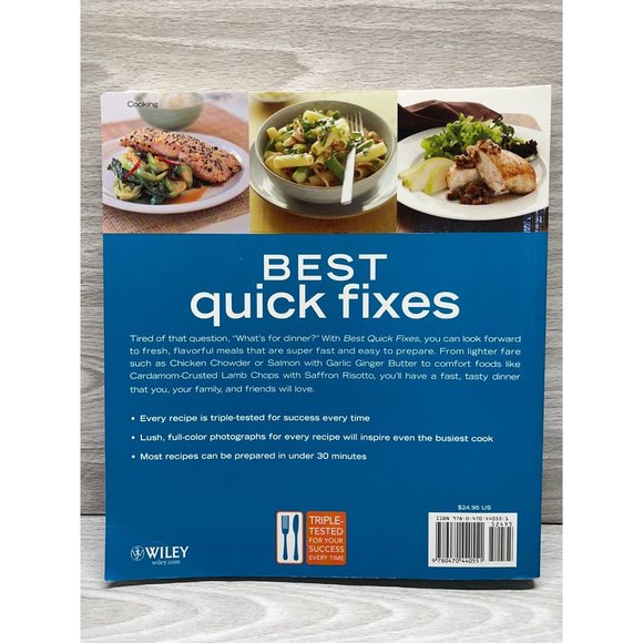 Best Quick Fixes Cookbook Fast Recipes 30 Minutes 2009 ACP Books - Picture 4 of 8